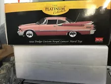 SUN STAR 1959 DODGE CUSTOM ROYAL LANCER HARD TOP 1:18 THE PLATINUM COLLECTION