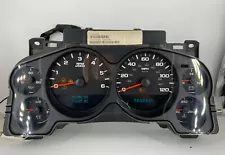 2009 CHEVROLET SILVERADO 1500 USED DASHBOARD INSTRUMENT CLUSTER FOR SALE (MPH)