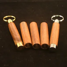 Mesquite Pill or Toothpick Keychain in Chrome or 10k Gold Plating