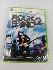 Rock Band 2 Microsoft Xbox 360 2008 Brand New Factory Sealed Harmonix Fast Ship!