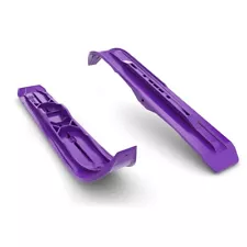 Pair of Purple Slydog Command 6" Snowmobile Skis [CMDSOLPUR]