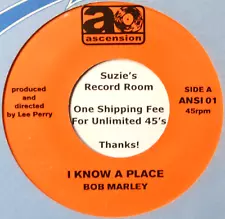 Bob Marley I Know a Place Reggae 45 7" Vinyl -Check Listing for Coupons!