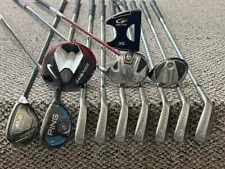 Nike Titleist TaylorMade Men's Right Hand Golf Club Set Stiff Flex SET-102723T06