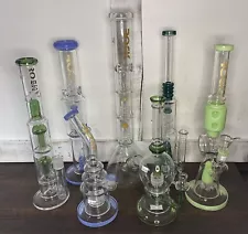 Rock Glass Bong Water Pipe For Smoking *FREE Gift With BIN