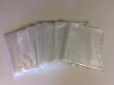 Plastic Clear Bags 700 T-Shirt Flat Open Top Apparel Poly Bag 1Mil