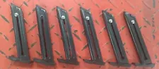 Ruger 22/45 Factory 10 Round 22 LR Magazines Pack Of 6 Used Magazines