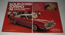 1974 Ford Gran Torino Brougham Ad - Solid