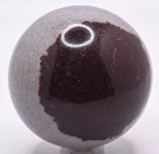 49mm Layered Shiva Lingam Sphere Polished Natural Lingham Gemstone Ball - India