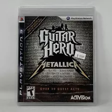 Guitar Hero Metallica PS3 PlayStation 3 Sealed