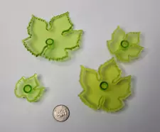 JEM Grape Leaf Fondant & Gumpaste Cutters, for Cake Decorating, Set of 4