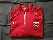 Men's El Paso Chihuahuas Red Under Armour Tech 1/4 Zip T-shirt HeatGear XL