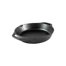 10.25 In. Cast Iron Skillet in Black