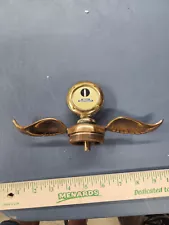 Boyce Moto-Meter Brass W/ Large Gull Wings Model T Ford Antique Radiator Cap