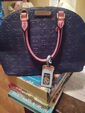 Nicole. Lee Pink/Blue Handbag Purse