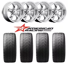 FIT CHEVROLET C-10 OBS PICKUP TRUCK 1500 TIRE WHEEL TORQ THRUST SET AMERICAN NEW