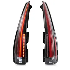 Customized CLEAR LED Tail Lights For 2007-2014 Cadillac Escalade / Escalade ESV