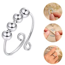 Rings For Anxiety For Women Ring Adjustable Finger Single Coil Spiral SALE New