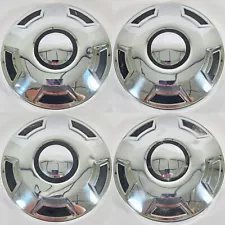 1978-1991 Ford F250 F350 E250 E350 Dog Dish Style 16" Rim Hubcaps 1599F SET/4 (For: 1983 Ford F-250)