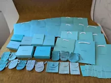 LOT Tiffany storage RING jewelry paper case pouch box deterioration 300170924 YZ