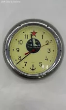 Vintage Repro Russian Soviet CCCP Kauahguyckue Maritime Submarine Quartz Clock