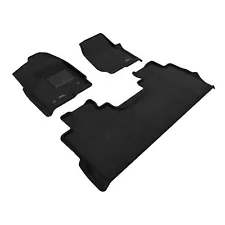 3D MATS L1FR10704709 Custom Fit Elegant Floor Mat (Black) Compatible with Ford