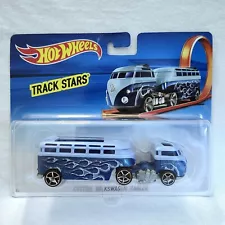 Hot Wheels Custom Volkswagen Hauler Blue Track Stars For Sale