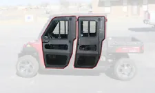 2013-19 Fits Polaris Ranger Crew XP 900 Steel Doors Only for Cab Enclosure (For: More than one vehicle)