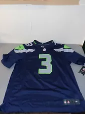 Brand New Russell Wilson #3 Seattle Onfield Jersey, Size L, w/ Tags