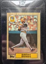 1987 TOPPS #320 BARRY BONDS ROOKIE CARD RC PITTSBURGH PIRATES