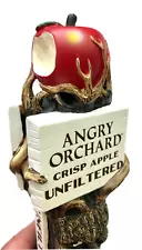 *NEW* ANGRY ORCHARD - CRISP APPLE UNFILTERED - BEER TAP HANDLE - SHORTY 8"