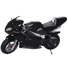 49cc 2 Stroke Gas Pocket Motorbike with Strong Dual Brake, Dual Headlights