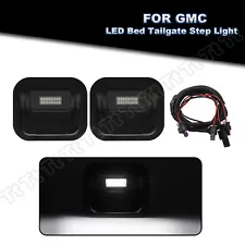 2x LED Tailgate Step Light Multi-Pro Kit For 2019-2022 GMC Sierra 1500 2500 3500