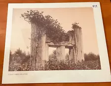 Edward Curtis A Haida Chief's Tomb At Yan 15" x 12" Print Native American EUC