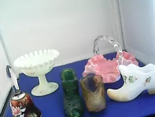 6 PIECES FENTON GLASS LOT