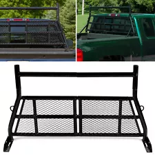 Steel Extendable Headache Rack 57.25" to 74" Fit For Pickup Truck Powder Coated