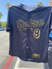 Kobe Bryant Los Angeles Dodgers Jersey Sga Pre Sale 8/25 XL In Hand Ships Now