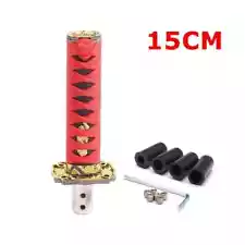 100MM 150MM Universal JDM Katana Samurai Sword Shift Knob Shifter With Adapters