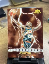 Gary Payton 1996 Skybox Electrified Basketball Card #287 (NM)