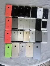 LOT OF OLD iPHONES FOR PARTS OR REPAIR iPhone 3G 3GS 4 4s 5 5C 5S 6 6 Plus