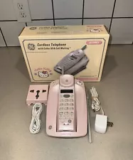 Vintage 1999 Hello Kitty Cordless Phone GE Works 26730HE3