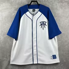 Adidas 2003 Designed & Tailored For Tracy McGrady Baseball Jersey White Size 2XL