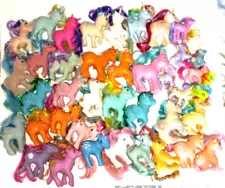 My Little Pony Vintage G1 Lot of 40 Very Flawed for Customs or Restore TLC READ