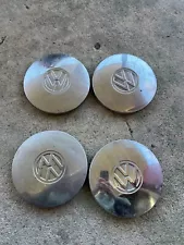 VW Chrome 6" Hub Cap Center VINTAGE Per Pc.