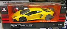 Sports Car Remote Control Car - Yellow