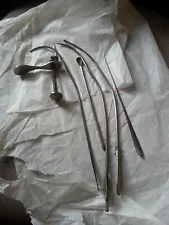 Vintage Lot of 6 Stainless Steel Medical Equipment