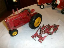 Agco Farm Toy Massey Harris Ferguson Reuhl 44 Tractor 3 Bottom Plow Custom Parts