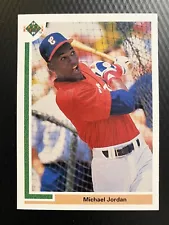 1991 UPPER DECK SP1 MICHAEL JORDAN CHICAGO WHITE SOX 1ST BASEBALL CARD RARE