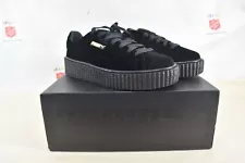 Puma Fenty Creeper Velvet Black Womens Size 8.5 NEW In Box (4993S)