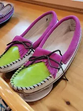 handmade leather moccasins