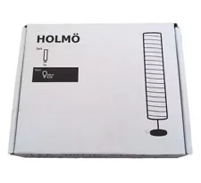 IKEA HOLMO Floor Lamp 46” Rice Paper Shade Corded Art Deco Light BRAND NEW